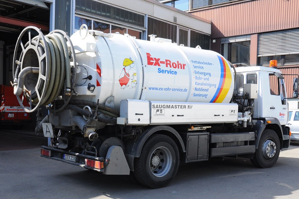 Spezialfahrzeuge für Sie im Einsatz ExRohrService Spezialist für